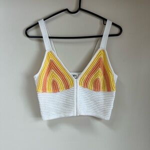 Festival Crochet Crop Top Citrus 🍊